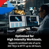 Toshiba X300 PRO 6TB High Workload Performance for Creative Professionals 3.5-Inch Internal Hard Drive – Up to 300 TB/Year Workload Rate CMR SATA 6 GB/s 7200 RPM 512 MB Cache - HDWR760XZSTB