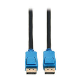 Tripp Lite Series 8K DisplayPort Cable 1.4 with Latching Connectors, 30 Feet / 9.1 Meters, Up to 8K@60Hz or 4K@120Hz, Double Shielding, HDR 4:4:4, Lifetime Manufacturer's Warranty (P580-030-8K6)