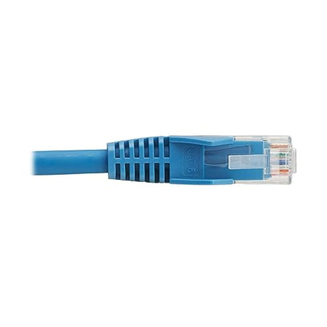 Tripp Lite Cat6 RJ45 PoE Gigabit Ethernet Cable, 13.1 Feet / 4 Meters, Flame-Resistant LSZH Jacket, Blue, Snagless, Power Over Ethernet, Male-to-Male, Patch LAN Cord, (N201L-04M-BL)