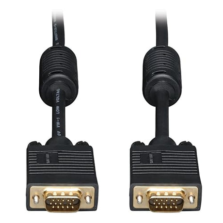 Tripp Lite VGA Coax Monitor Cable High Resolution cable with RGB coax (HD15 M/M) 35-ft.(P502-035) 35-feet