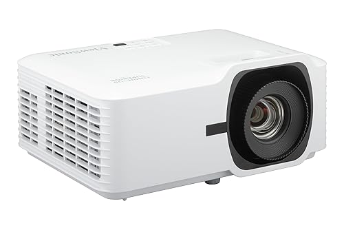 ViewSonic LS741HD 5000 Lumens 1080p Laser Projector with H/V Keystone, 4 Corner Adjustment, 360 Degree Projection, 1.6X Optical Zoom, LAN Control, and 24/7 Operation