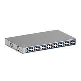 NETGEAR 48-Port Gigabit Ethernet Smart Switch (GS748T) - Managed, Optional Insight Cloud Management, with 2 x 1G SFP and 2 x 1G Combo, Desktop or Rackmount, and Limited Lifetime Protection