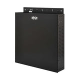 Tripp Lite SmartRack 2U Vertical Wallmount Rack Enclosure, Low-Profile 5? from Wall, 19? Equipment Depth, Vented Sides Provide Free Airflow, Mounting Hardware Included, 5-Year Warranty (SRWO2UBRKT)