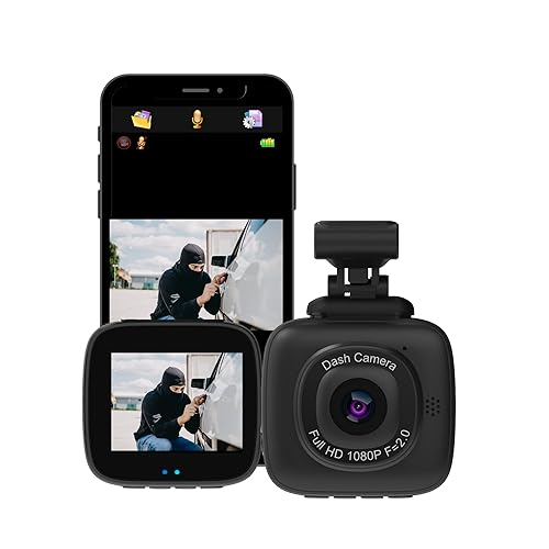 myGEKOgear by Adesso Orbit 500 Full HD 1080p Wi-Fi Dash Cam with OBD II Cable