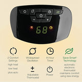 Lasko 5538 Ceramic Tower Heater with Remote Control, 8.5l x 7.25w x 23h