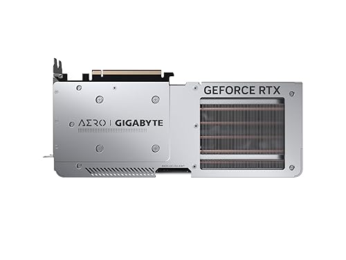 GIGABYTE GeForce RTX 4070 Ti Super AERO OC 16G Graphics Card, 3X WINDFORCE Fans, 16GB 256-bit GDDR6X, GV-N407TSAERO OC-16GD Video Card