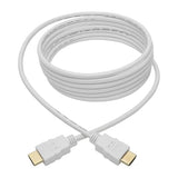 TRIPP LITE High Speed HDMI Cable, Ultra HD Digital Video Audio 4K at 30Hz M/M, 10', White 10 ft. White