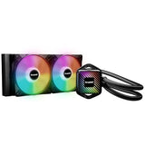 be quiet! Pure Loop 3 LX 240 mm, All-in-One Water Cooling, 2 Light Wings LX 120 mm PWM High-Speed Fans, ARGB Cooling Block Featuring 10 Included Lighting foils, Very high Cooling Performance 240mm LX Pure Loop 3