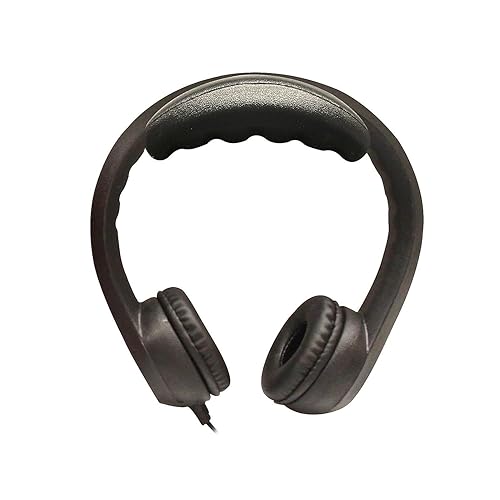 HamiltonBuhl Kids-BLK Wired Headphones, Black