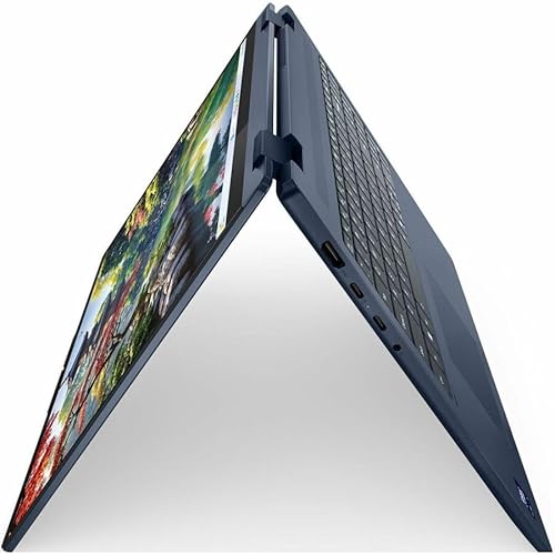 Lenovo IdeaPad 5 16IAL10 83KS001MUS 16 Touchscreen Convertible 2 in 1 Notebook - WUXGA - Intel Core Ultra 7 255U - 16 GB - 512 GB SSD - English (US) Keyboard - Cosmic Blue - Intel Chip - 1920 x 1200