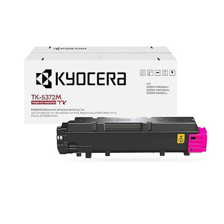 KYOCERA Genuine TK-5372M Model Magenta Toner Cartridge, Works ECOSYS MA3500cifx / PA3500cx Model Laser Printers (1T02YJBUS0)