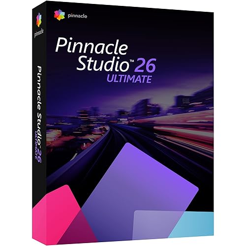 Pinnacle Studio 26 - Value-Packed Video Editing & Screen Recording Software [PC Key Card] Ultimate