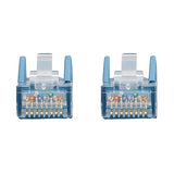 Tripp Lite Cat6 RJ45 PoE Gigabit Ethernet Cable, 23 Feet / 7 Meters, Flame-Resistant LSZH Jacket, Blue, Snagless, Power Over Ethernet, Male-to-Male, Patch LAN Cord, Lifetime Warranty (N201L-07M-BL)