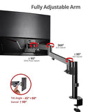 SIIG CE-MT3D11-S1 Single Articulating Montr Desk