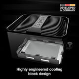 be quiet! Silent Loop 3 240mm CPU AIO Liquid Cooler | 3 Silent Wings 4 120mm PWM High-Speed Fans | Quiet Performance | 6-Pole Motor | Discreet ARGB Lighting | Refillable | Black | BW024
