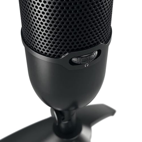 Cherry UM Series 3.0, 6.0 and 9.0 PRO RGB USB Microphone for PC, Mac, Gaming, Recording, Streaming, Podcasting, Studio and Computer Condenser. (UM 3.0 Black)