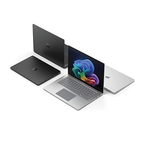 Microsoft Surface Laptop for Business (2025) Windows 11 Pro Copilot+ PC, 15 Intel Core Ultra 7 (Series 2) 32GB RAM, 512GB SSD Storage, Black