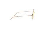 GUNNAR - Premium Gaming & Computer Blue Light Blocking Glasses for Men & Women - Digital Eye Strain Protection - Ellipse Rose Gold and Gold Amber Lens