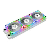 Thermaltake Toughfan EX 120 ARGB Sync; 120mm; 500~2000 RPM; MagForce 2.0; 2.86mm-H2O Static Pressure; Airflow 59.34 CFM; Hydraulic Bearing; 5V 3-Pin Motherboard Sync; 3-Pack; White; CL-F211-PL12SW-A