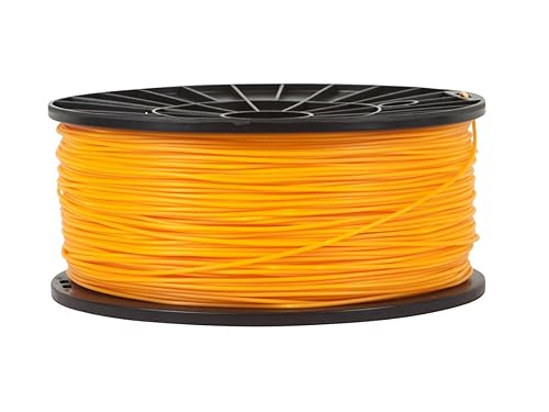 Monoprice 111045 Premium 3D Printer Filament PLA 1.75mm 1kg/Spool, Bright Orange PLA 1kg/spool Bright Orange
