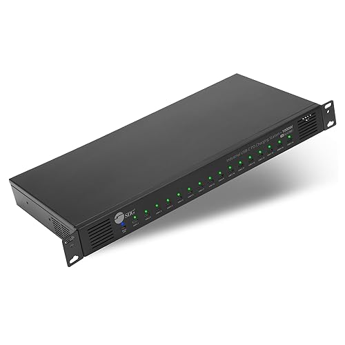 SIIG 16-Port Industrial USB-C PD Charging Station - 1000W - up to 10 USB-C 100W - up to 16 USB-C 60W (ID-US0C11-S1)