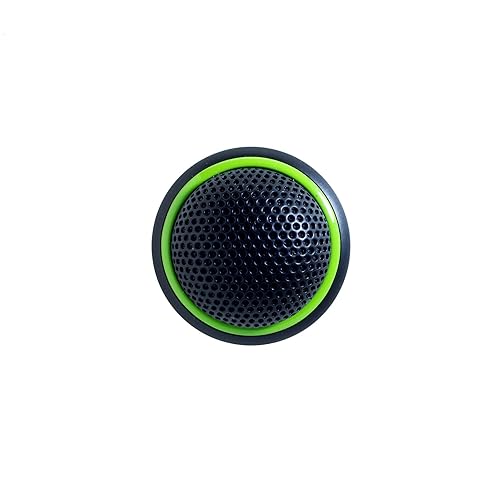 Shure MX395B/O-LED Condenser Microphone (Omni) Black (LED) Omni