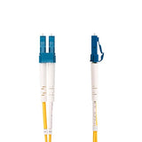 StarTech.com 1m (3.3ft) LC to SC (UPC) OS2 Single Mode Duplex Fiber Optic Cable, 9/125µm, 100G, LSZH Fiber Patch Cord