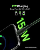 Belkin CAB001bt3MBK 9.8-Foot Boost?Charge USB-C to USB-A Cable, black, 3 m Black USB-C to USB-A (PVC)