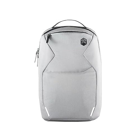 STM Myth 18L Backpack - Durable, Stylish, and Practical Laptop Backpack with Multiple Pockets - Fits 15 Laptop and 16 MacBook Pro w/Maximum Laptop Protection - Micro Chip Grey 18L Micro Chip Grey