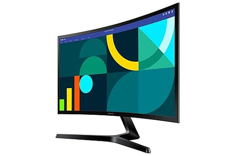 Samsung 27-inch FHD Black Curved Screen Monitor with 100 Hz Refresh Rate, Game Mode, Eye Saver Mode - (LS27D368GANXZA) [Canada Version](2025)
