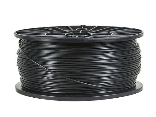 Monoprice 110551 Premium 3D Printer Filament PLA 1.75mm 1kg/Spool, Black PLA 1kg/spool Black