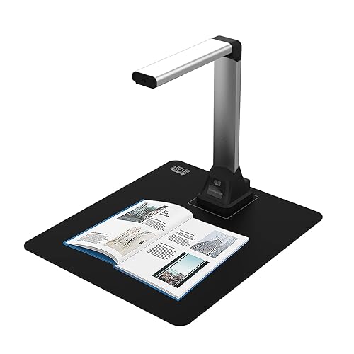 5 Megapixel Fixed-Focus A4 Document Camera Scanner with OCR Text Recognition