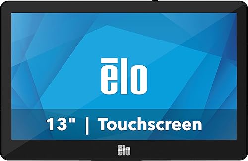 Elo 1302L - 13 Touchscreen Monitor Without Stand for POS, Retail, Hospitality - 10 Touch, USB-C 13-inch No Stand
