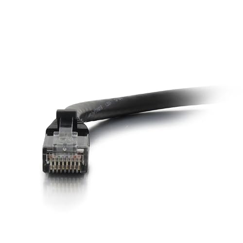 C2G 00727 Cat6a Cable - Snagless Unshielded Ethernet Network Patch Cable, Black (5 Feet, 1.52 Meters) 5 Feet Black