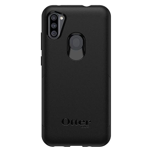 OtterBox Galaxy A11 Commuter Series Lite Case - Black, Slim & Tough, Pocket-Friendly, with Open Access to Ports and Speakers (No Port Covers),