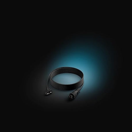 Philips Hue Secure Camera Low-Volt Extension Cable - 9.8 ft (3 Meters) - Black - 1 Pack
