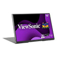 ViewSonic VG1656-2K 16 Inch WQXGA 1600p IPS Portable Monitor with 2 Way Powered 65W USB C, and Smart Cover with Built-in Stand
