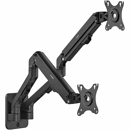 Rocstor Y10N014-B1 Ergoreach Ew1 Premium Dual Ergonomic Monitor Arm Supports Up To Two 27display