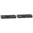 Black Box KVM Extender KIT Over Fiber - 4K30, Single-Head, DISPLAYPORT, USB 2.0 HUB, SERIA