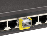 Tripp Lite Universal RJ45 Lock Insert, Yellow, 10 Pack (N2PLUG-010-YW)