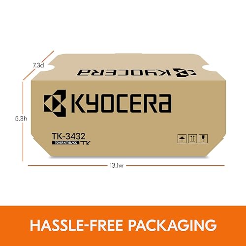 Kyocera TK-3432 Black Toner Cartridge for ECOSYS PA5500x, Genuine Kyocera (1T0C0W0US0)