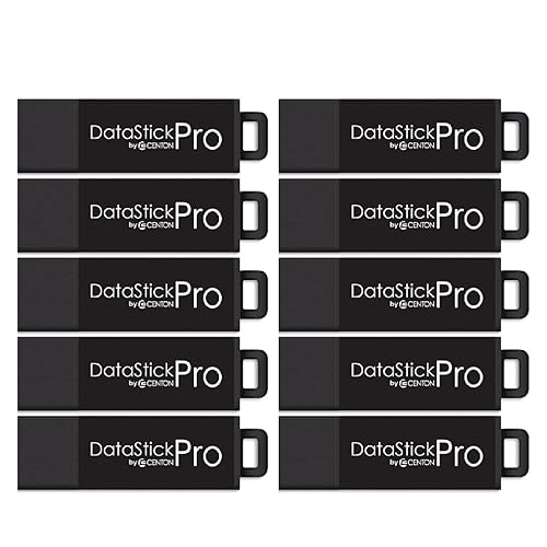 Centon Electronics MP ValuePack USB 3.0 Pro (Black), 128GB x 10 S1-U3P6-128G-10B