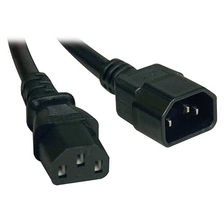 Computer Power Extension Cord 13a, 16awg (Iec-320-C14 to Iec-320-C13) 6-Ft.