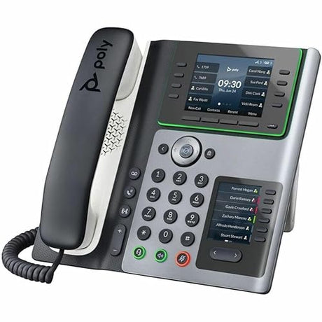Hewlett Packard 89B54AAABA Poly Edge E400 Ip Phone And Poe-enabled With Power Supply - Us