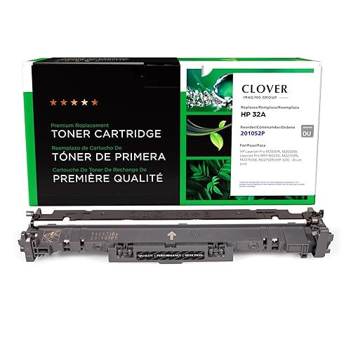 Clover Remanufactured Drum Unit Replacement for HP 32A (CF232A) | Black