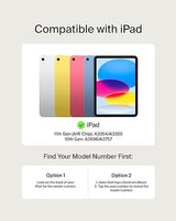 Belkin Pro Keyboard Case w/Magnetic Stand, Backlit Bluetooth Keyboard, Multi-Gesture Controls, Magnetic Apple Pencil Storage Compatibility, & Multimedia Keys for iPad 10th Generation 10.9 - Black