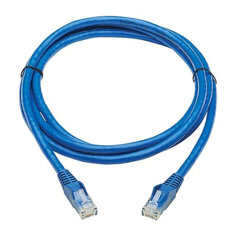 Tripp Lite Cat6 Ethernet Cable, RJ45 M/M Gigabit, Snagless, Molded, UTP, PoE, CMR-LP Patch Cable, 6 ft. Blue (N201P-006-BL)