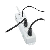 Tripp Lite Eaton Medical Hospital Power Strip with 2 USB Charging Ports, 4 Outlets + 15 Foot Cord, UL 1363 Certified Power Strip, Wall Mount and Under