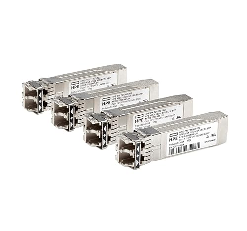 HP MSA 10Gb Short Range iSCSI SFP+ 4-Pack Transceiver (C8R25B)