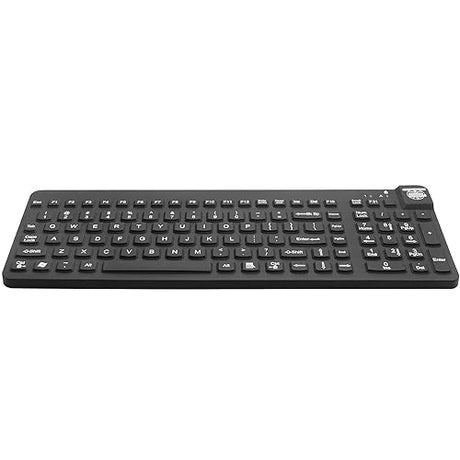 Man & Machine Reallycool Low Profile Keyboard-Black
